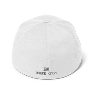 YK Logo White Out FlexFit