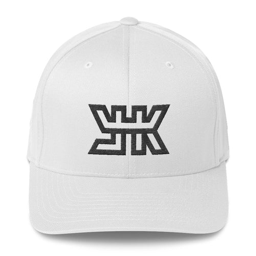 YK Logo White Out FlexFit